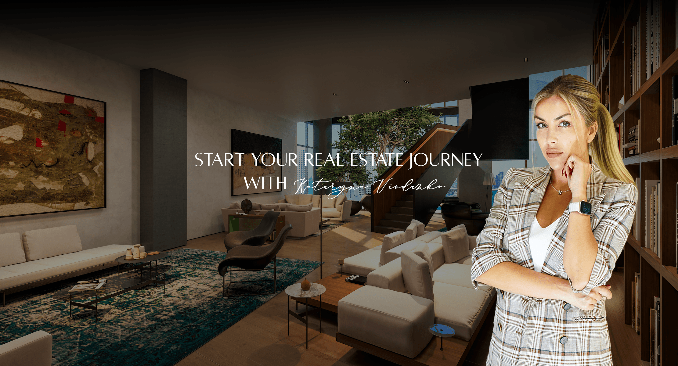 Hero Image of website