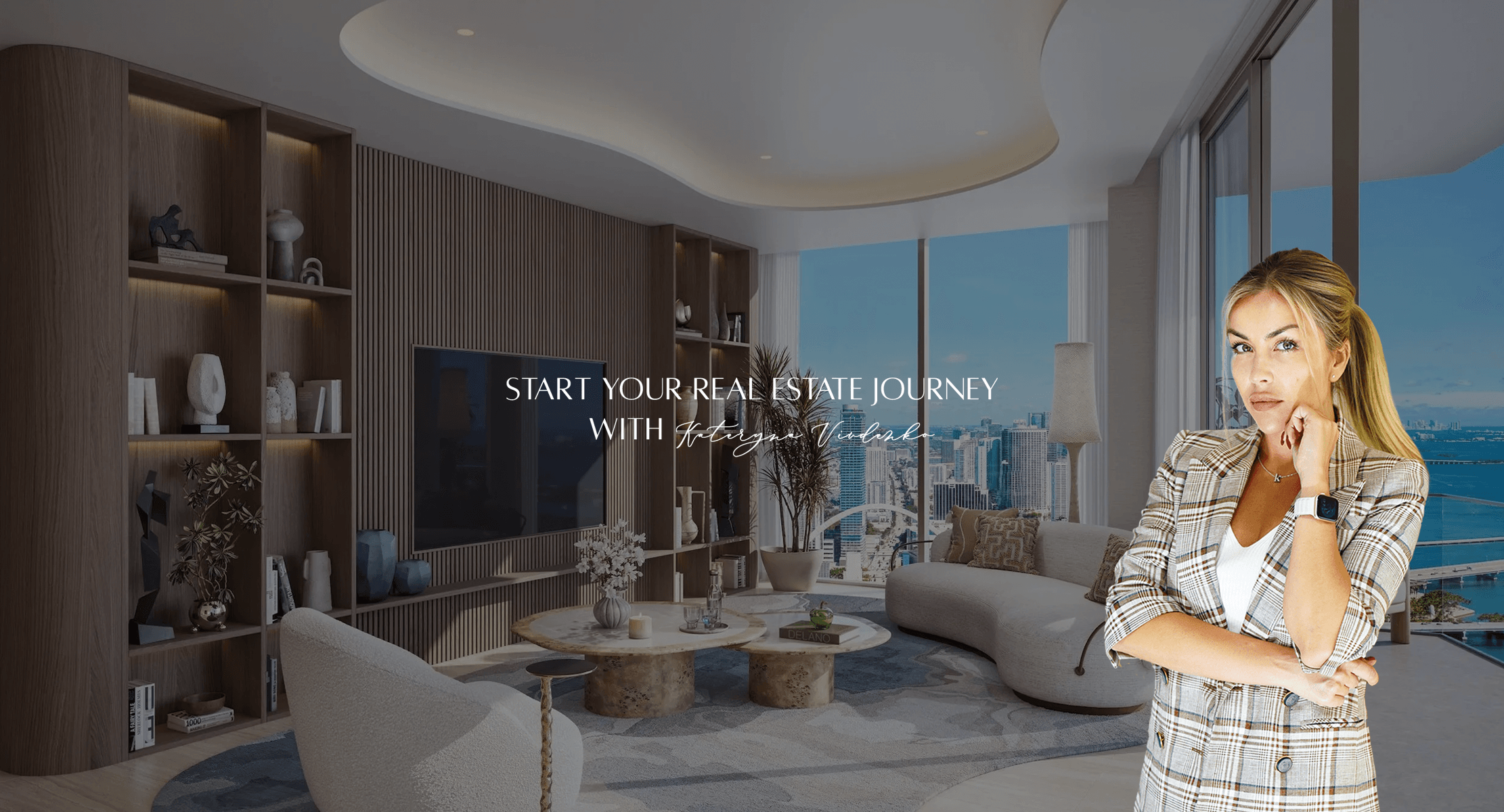 Hero Image of website