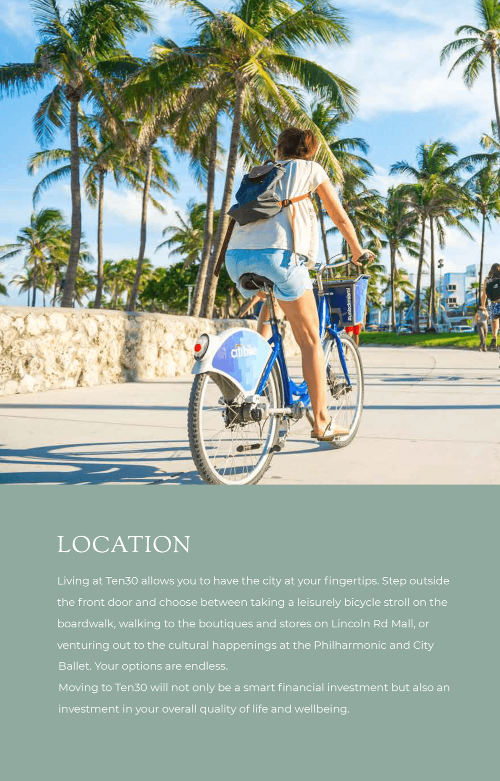 TEN 30 South Beach view